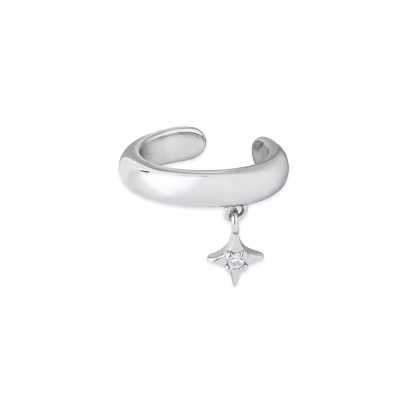 Stella Starburst Charm Ear Cuff