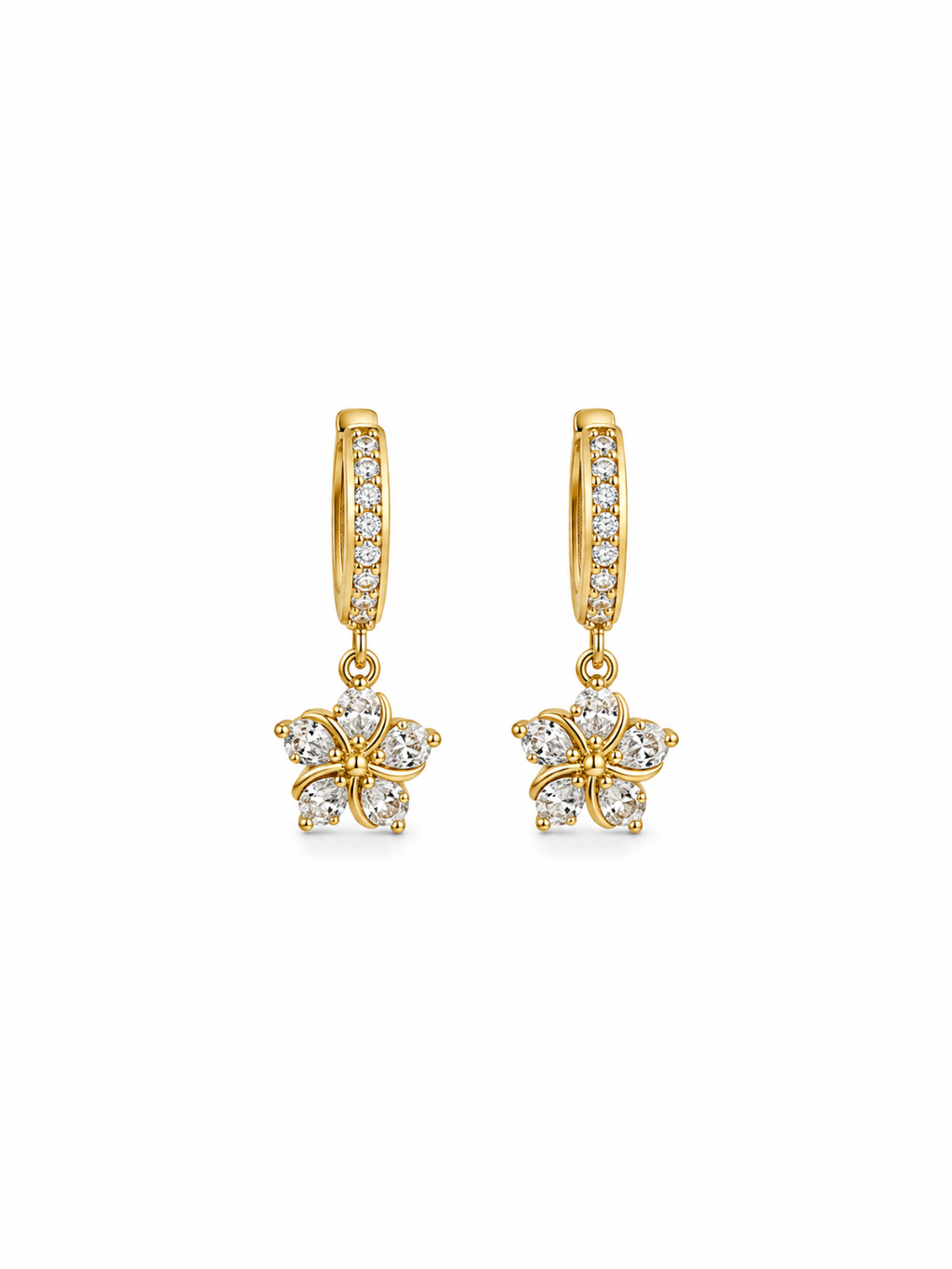Star Earring Drop Earrings