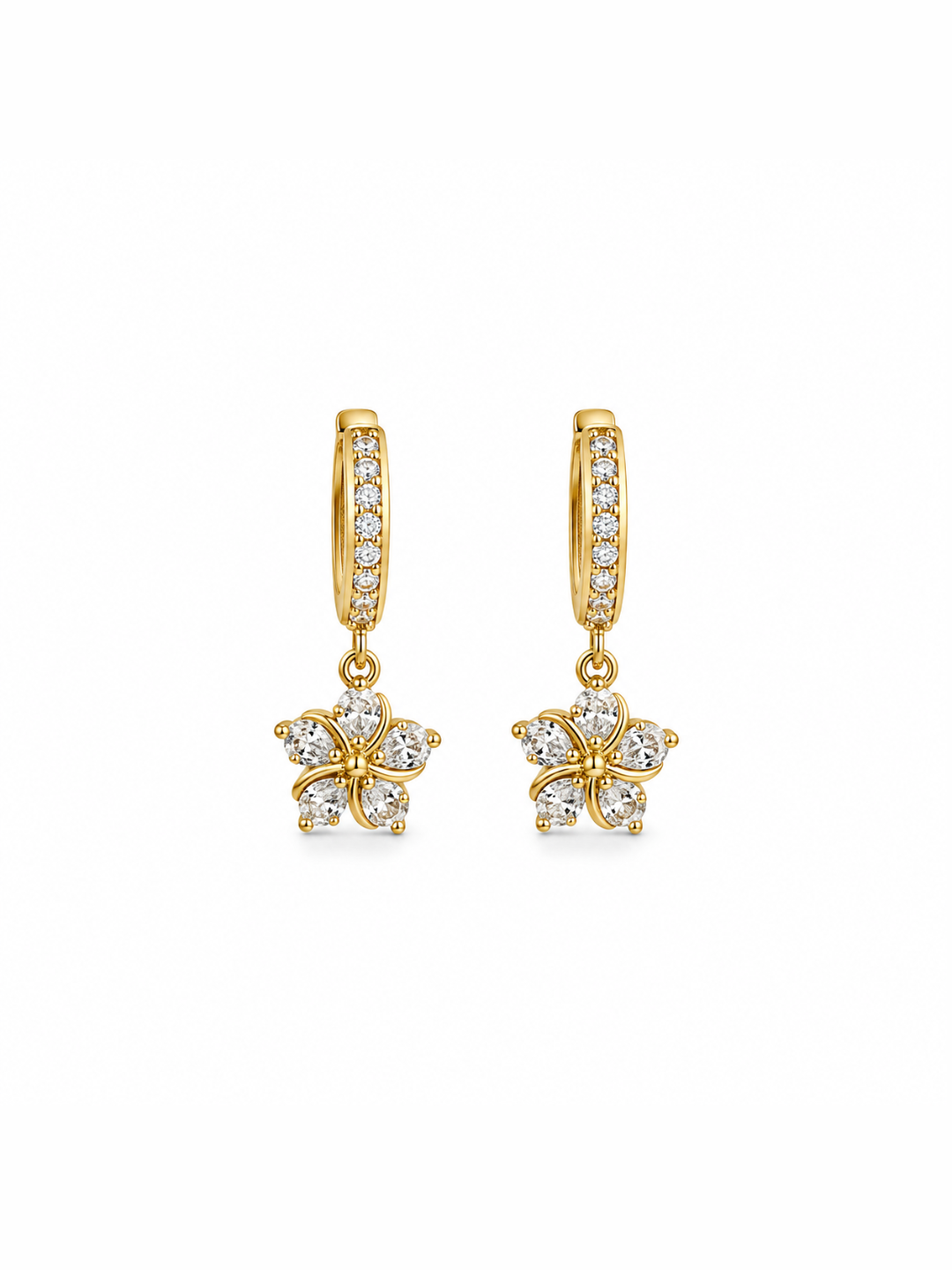 Star Earring Drop Earrings