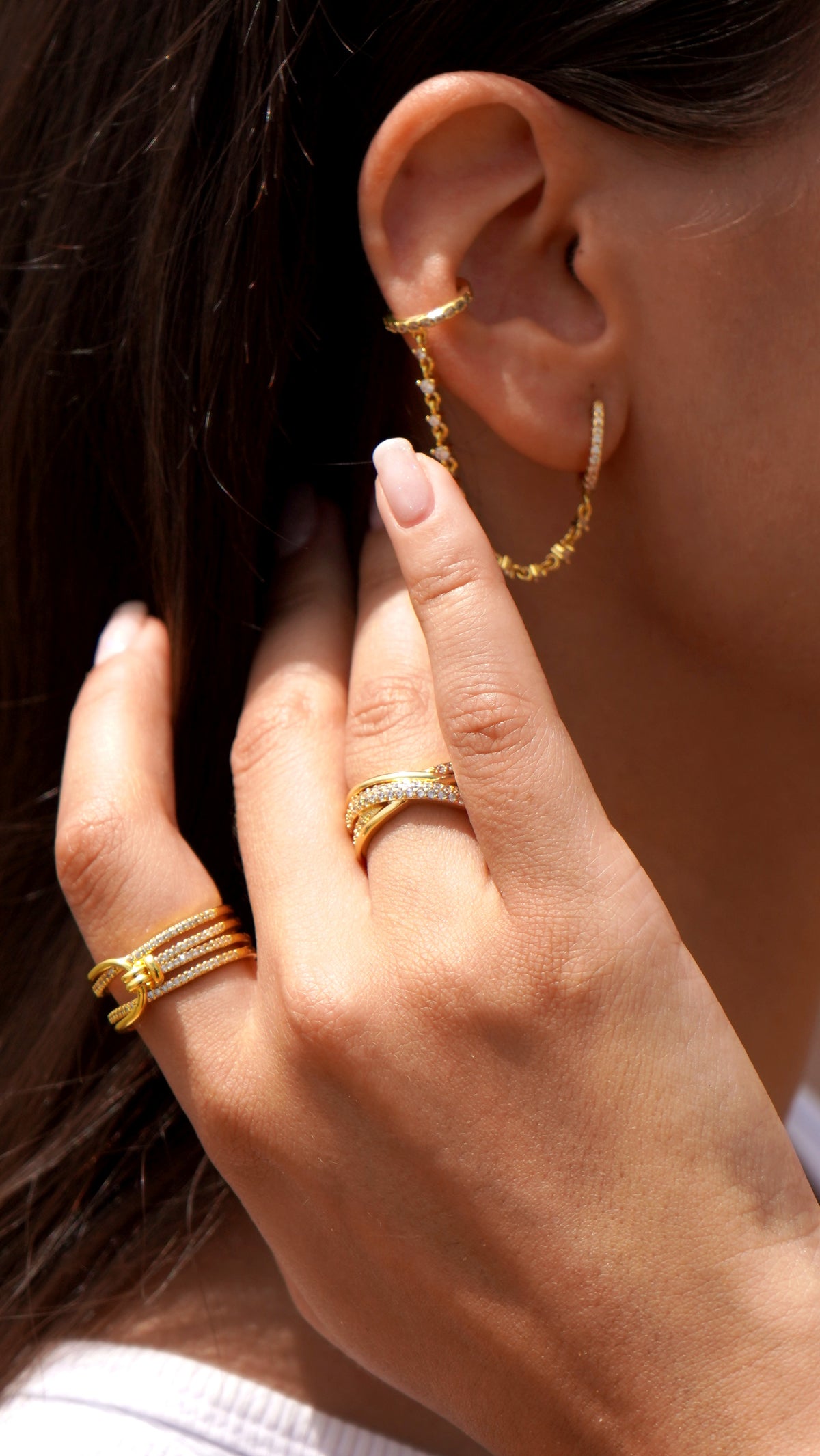 The Constellation Chain Cuff