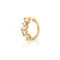 Soleil Baguette Cluster Ear Cuff