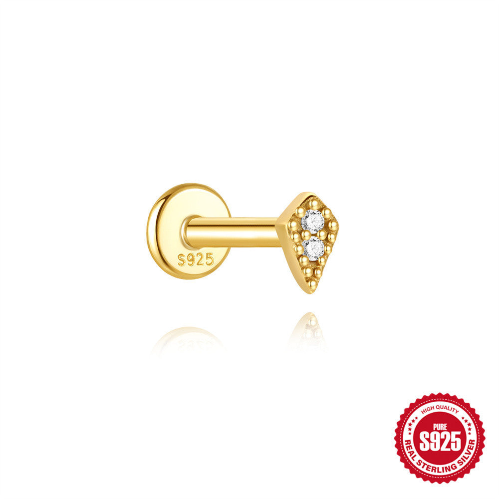 Fashion Silver Thematic Stud Earrings