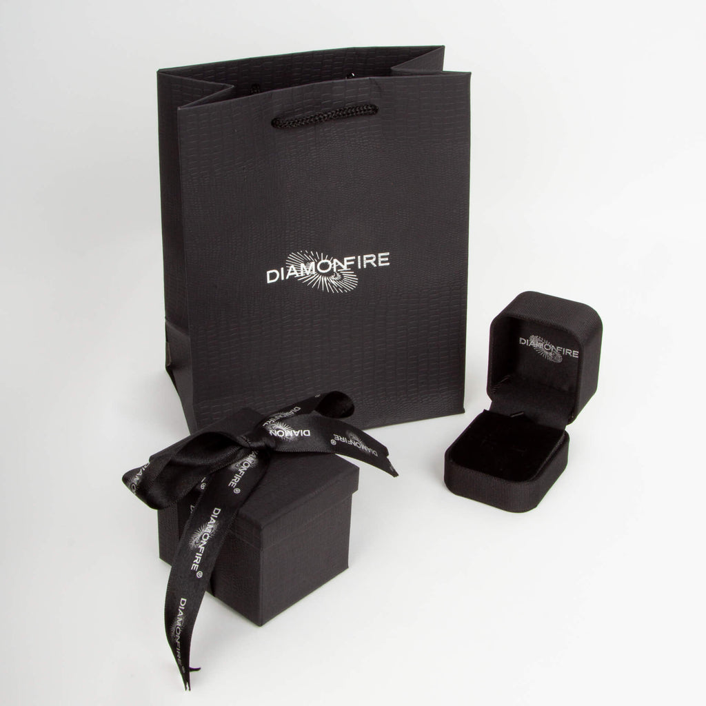 Diamonfire Statement Zirconia Cluster Ring